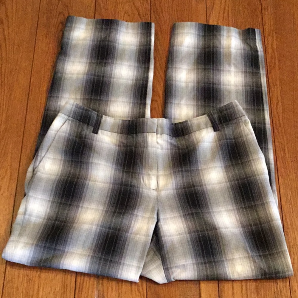 Lizgolf “Audra” pants for women. Black, gray and white. Size 10